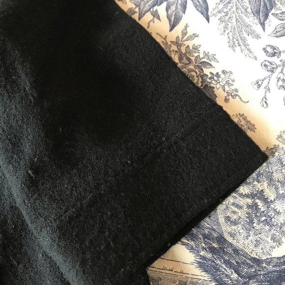 Chico’s Black Wool Cardigan Sweater Metal Clasps Women’s 3/4 Sleeve Size 0 or S - Picture 7 of 7